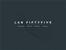 Tablet Screenshot of labfiftyfive.com